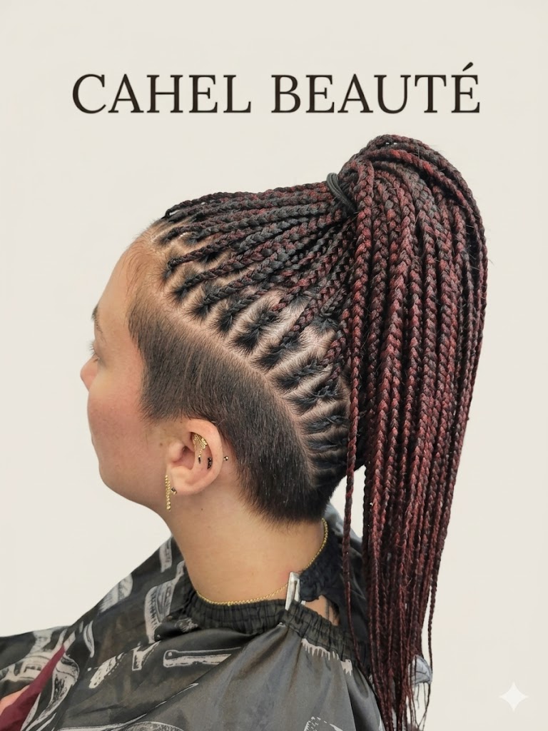 Réalisation Cahel Beauté — tresses et profil